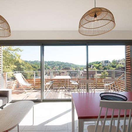 "Le Soleil Levant" Avec Balcon Et Parking Prive, 2 Adultes Et 1 Enfant Sarlat-la-Caneda Ngoại thất bức ảnh