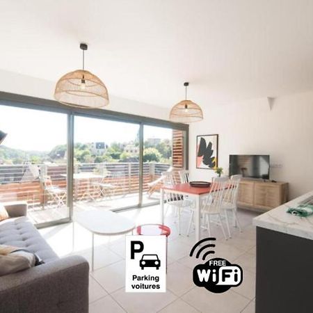 "Le Soleil Levant" Avec Balcon Et Parking Prive, 2 Adultes Et 1 Enfant Sarlat-la-Caneda Ngoại thất bức ảnh